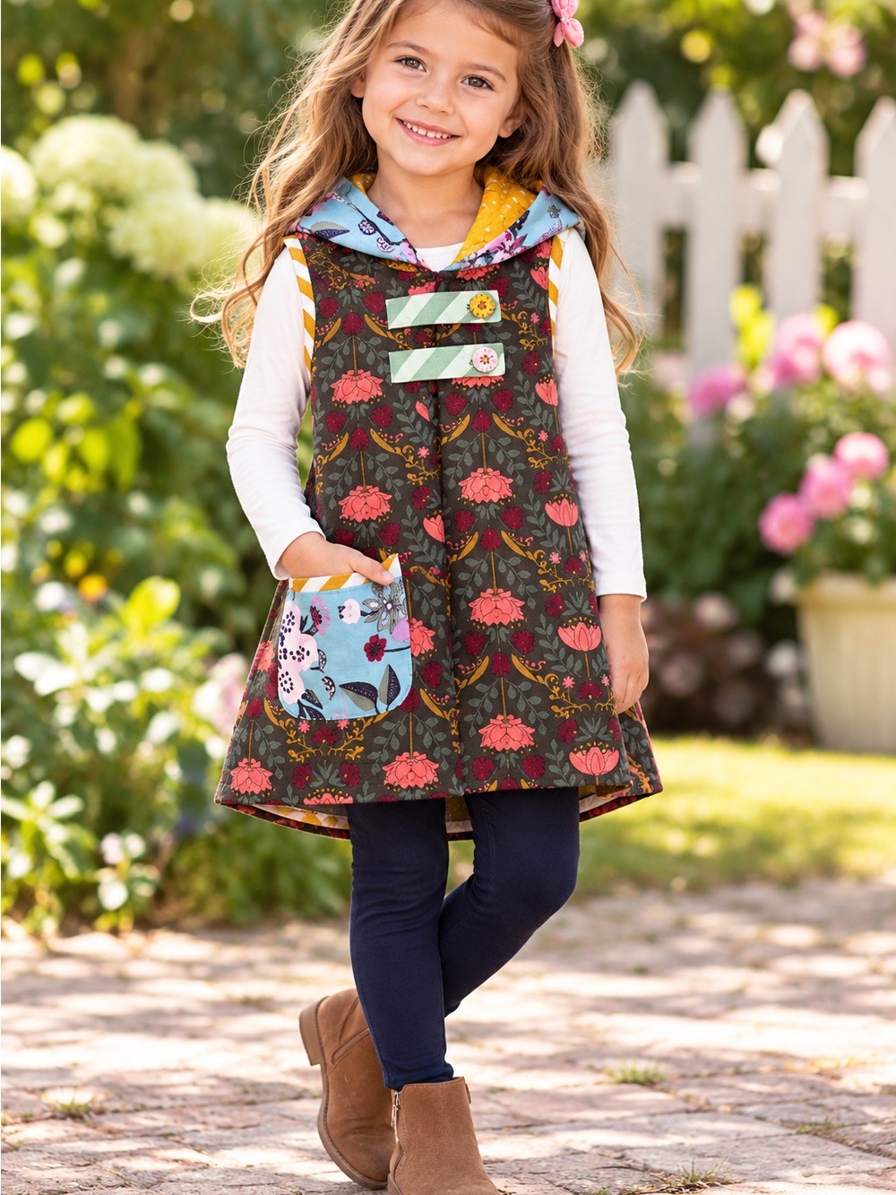 Matilda Jane the Wander With Love Hooded Vest 6
